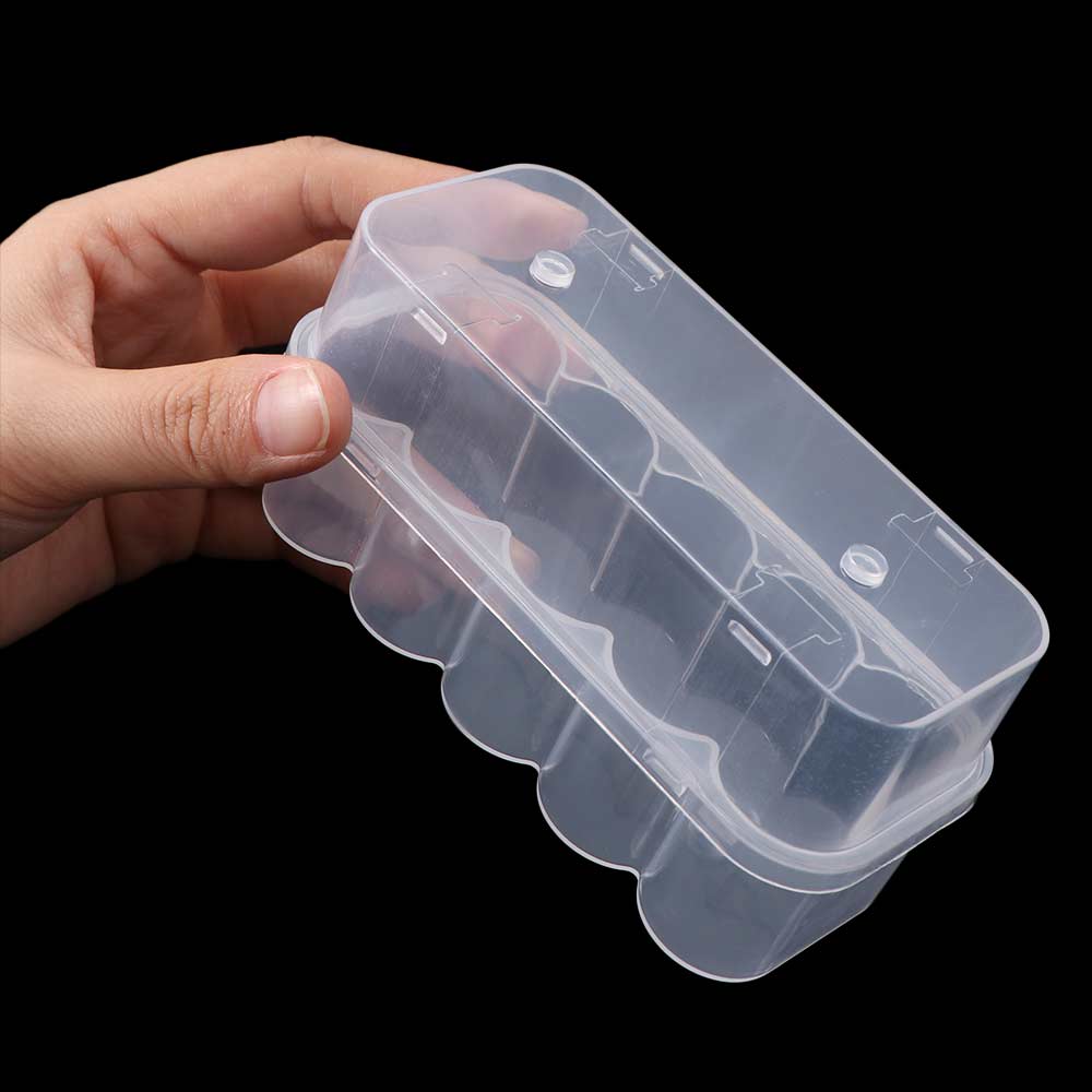 3/5/7/10 ML Insulin Vial Storage Case Transparent 10-Slot Clear Vial Box Plastic Dust-proof Mini Vial Holder Pill Organizer