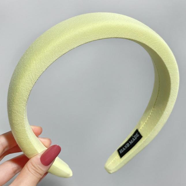 Thicken Solid Wide Hair Band Hoop for Women Vintage Soft Elastic Headband Girls Bezel Hairband Headwear Fashion Hair Accessories