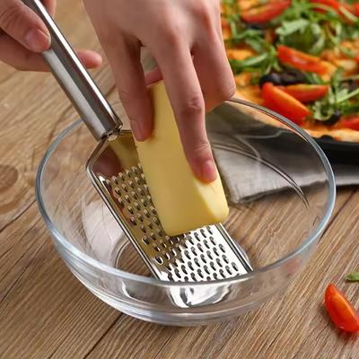 Grattugia per Formaggio Manuale in Acciaio Inossidabile Multiuso Grattugie per Alimenti da Cucina Per Cioccolato Burro Frutta Verdura Articoli da Cucina