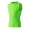 Men Running Sports Sleeveless T-Shirt Compression Training Vest Fitness Tank Base Layer Top Singlet Activewear Quick Drying