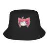 Girl Bucket Hats Funny Kasane Teto Vocation Getaway Headwear Camping Fishing Caps  Bob Hat Dropshipping