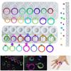 Silicone Diamond Molds Various Sizes Ring Casting Molds Resin Casting Round Jewelry Molds for Diy Craft Ring Making