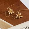 Flower Ear Hooks, Dainty Ear Hook Earrings for Women, Girls and Teens