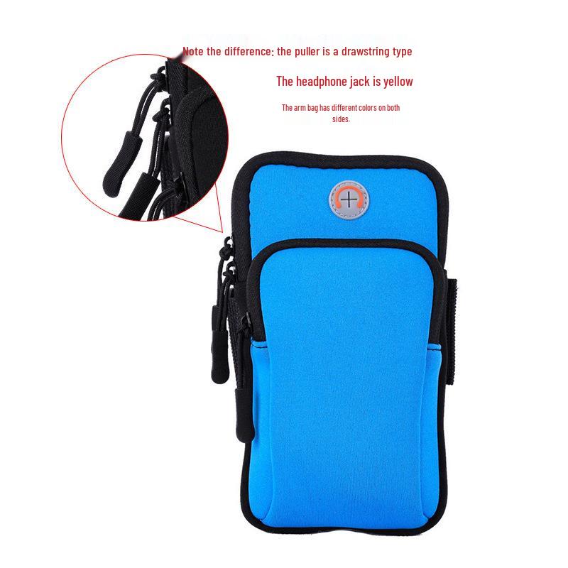 Waterproof Sports Phone Armband for Running - Unisex Wrist Bag with Customizable Logo