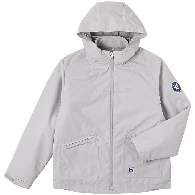 Lee Unisex 2-in-1 Detachable Hooded Casual Jacket