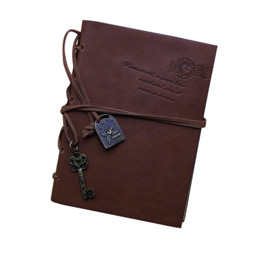 Vintage Style Diary Notebook Kraft Notebook Diary Blank Journal Sketch Book Travel Notebook for Writing