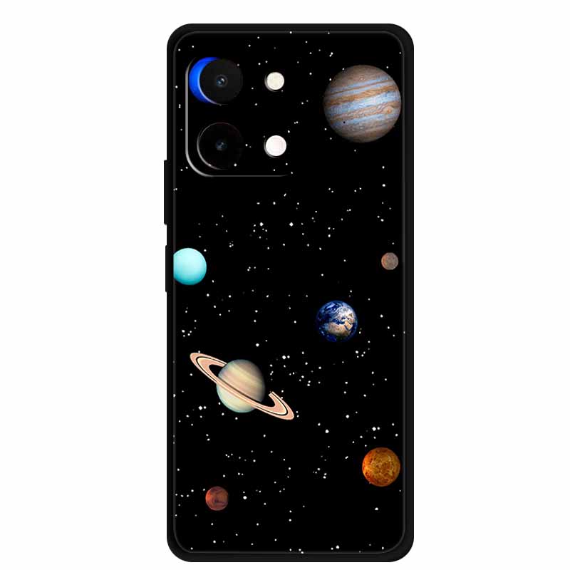 For OnePlus 13T Case Original Soft Silicone TPU Phone Cases Back Cover For OnePlus 13T 5G PKX110 Fashion 6.32" Shockproof Capa