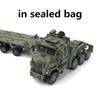 1:72 Creative Military Series Building Blocks Armored Transport Vehicle Green/Yellow M-Track Model Toys For Kids Christmas Gifts