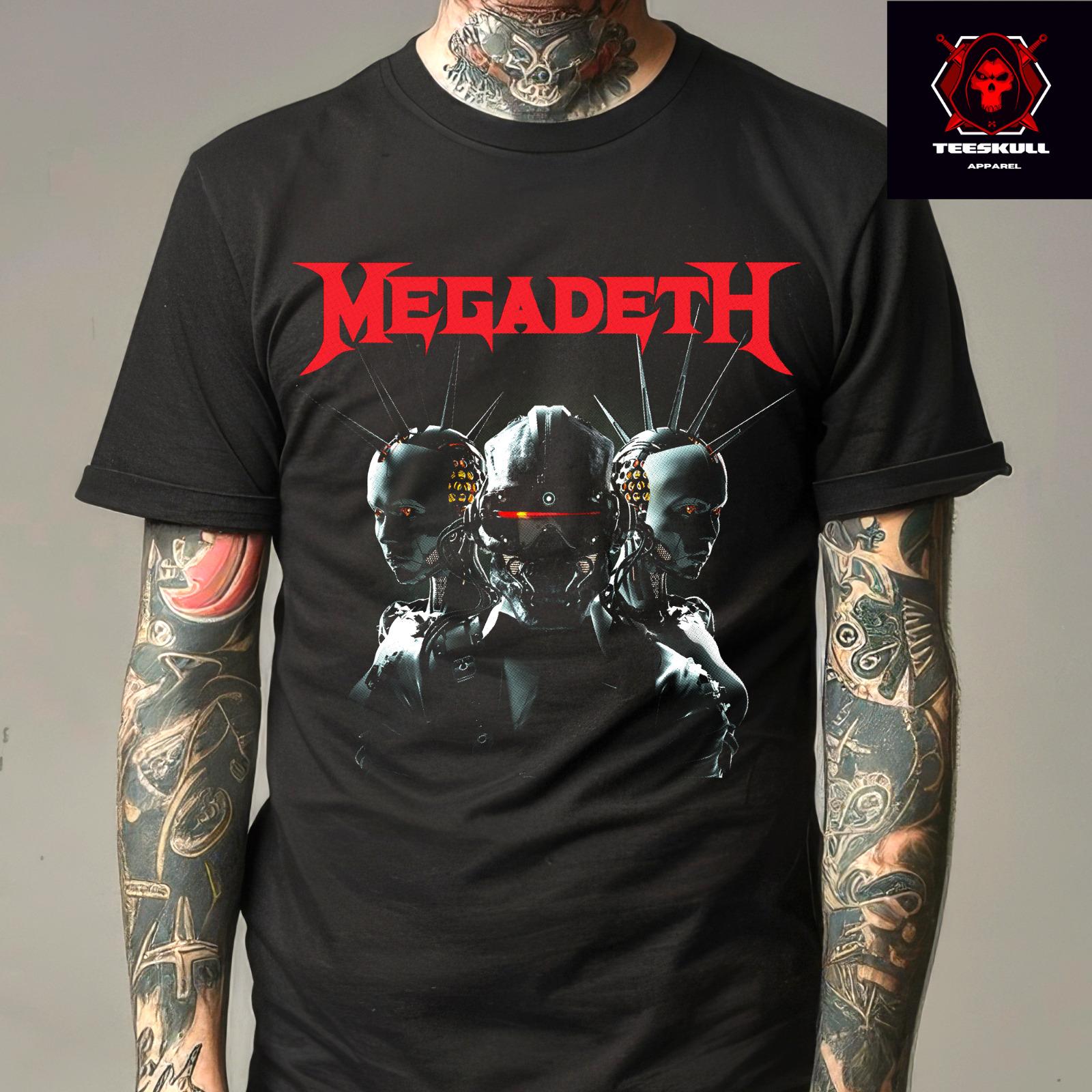 26 Megadeath Heavy Metal Rock Band Tee Heavy Cotton Unisex T-SHIRT S-3XL Unisex T-Shirt M