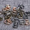 4 culori Mini nasturi ultra-mici curea pentru păpuși Diy Catarame Cataramă tri-glide Accesorii pentru genți pentru păpuși
