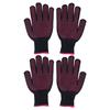 2 Pairs Cut Resistant Gloves Kitchen Gardening Safety Protection Tool for Wood CarvingPink 25cm