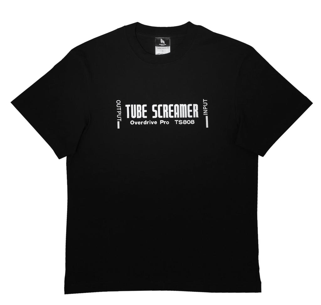 IBANEZ TUBE SCREAMER TS808 Design Size IBAT013XL T-Shirt, Black, XL,