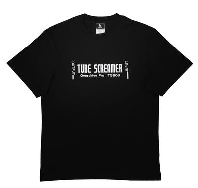 Ibanez TUBE SCREAMER TS808 Design T-Shirt, Black, Size L, IBAT013L