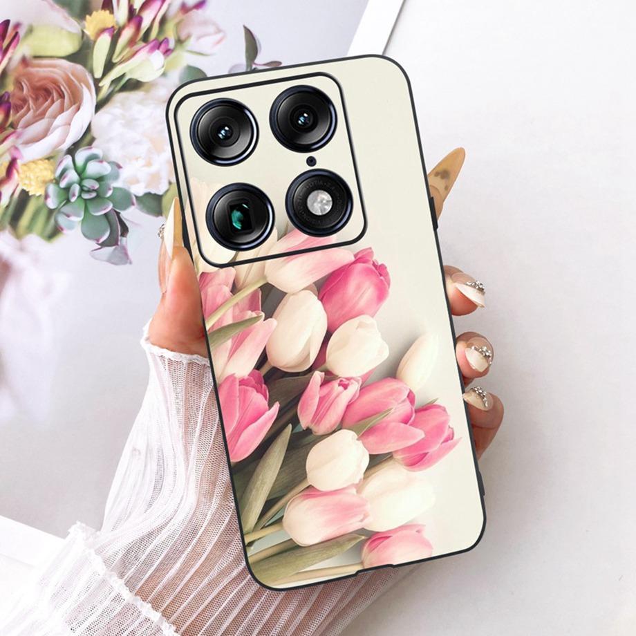 Flower Cartoon Fashion Design Phone Case For Motorola Signature Moto X70 Air Pro 5G Funda Soft Silicone Shockproof Back Cover