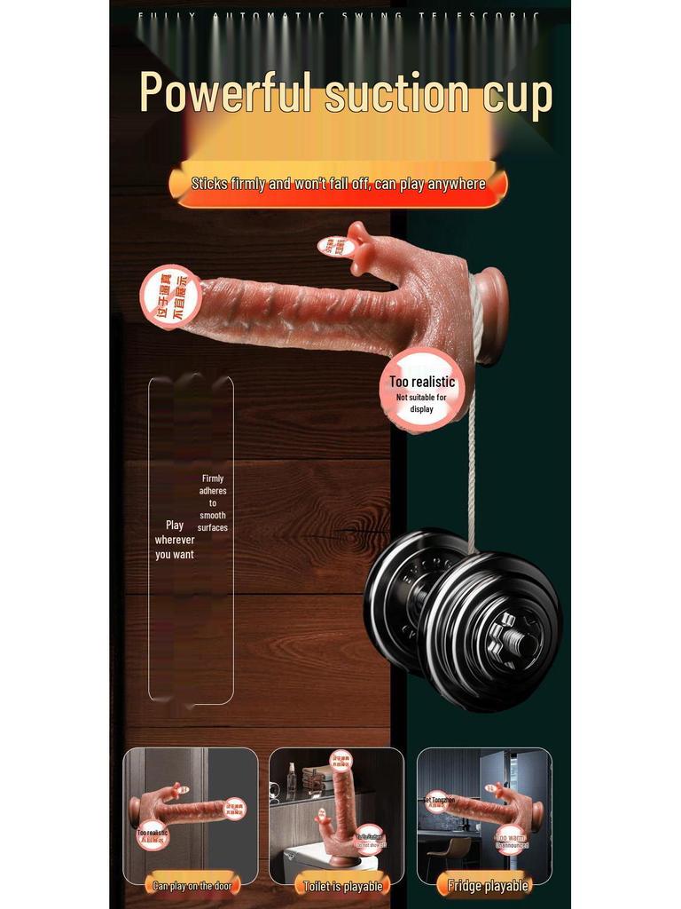 Electric Silicone Love Simulator: Soft Flesh Adult Pleasure Machine for Women