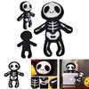 Funny Halloween Skull Bob Plush Toy For Boys Cute Doll Gift Birthday Present