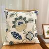 Flower Towel Embroidered Pillowcases Square Mesh Popular Nordic Style Pure Cotton Cushion Living Room Sofa Pillow Cushion Cover