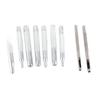 11pcsset Leather Craft Snap Fastener Setter Rivet Setting Punch Die Tools with Hole Punches