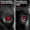 Car Engine Start/Stop Button Cover, Zinc Alloy Car Push Button Start Cover Car Power Control Trim, Universal Key Ignition Switch Protective Cover for