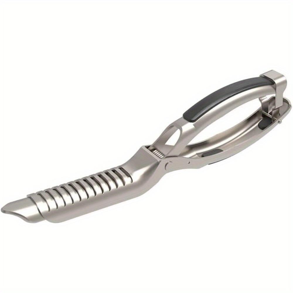 1PC Rib Membrane Remover Stainless Steel Tool Kit - Barbecue Rib Preparation Tool - Ergonomic Design for Easy Membrane Removal Barbecue Accessories