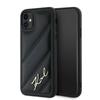 Etui Do iPhone 11 Karl Lagerfeld Diagonal Quilted Czarny
