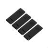 4 Pieces Roof Moulding Clip Cover | Textured Black, LowProfile Replacement Design, Trim Cover,