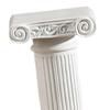 Small Mini Greek Columns Garden Ornament Candlestick Architecture Statue Vintage White Roman Pillars for Desktop Indoor Gift