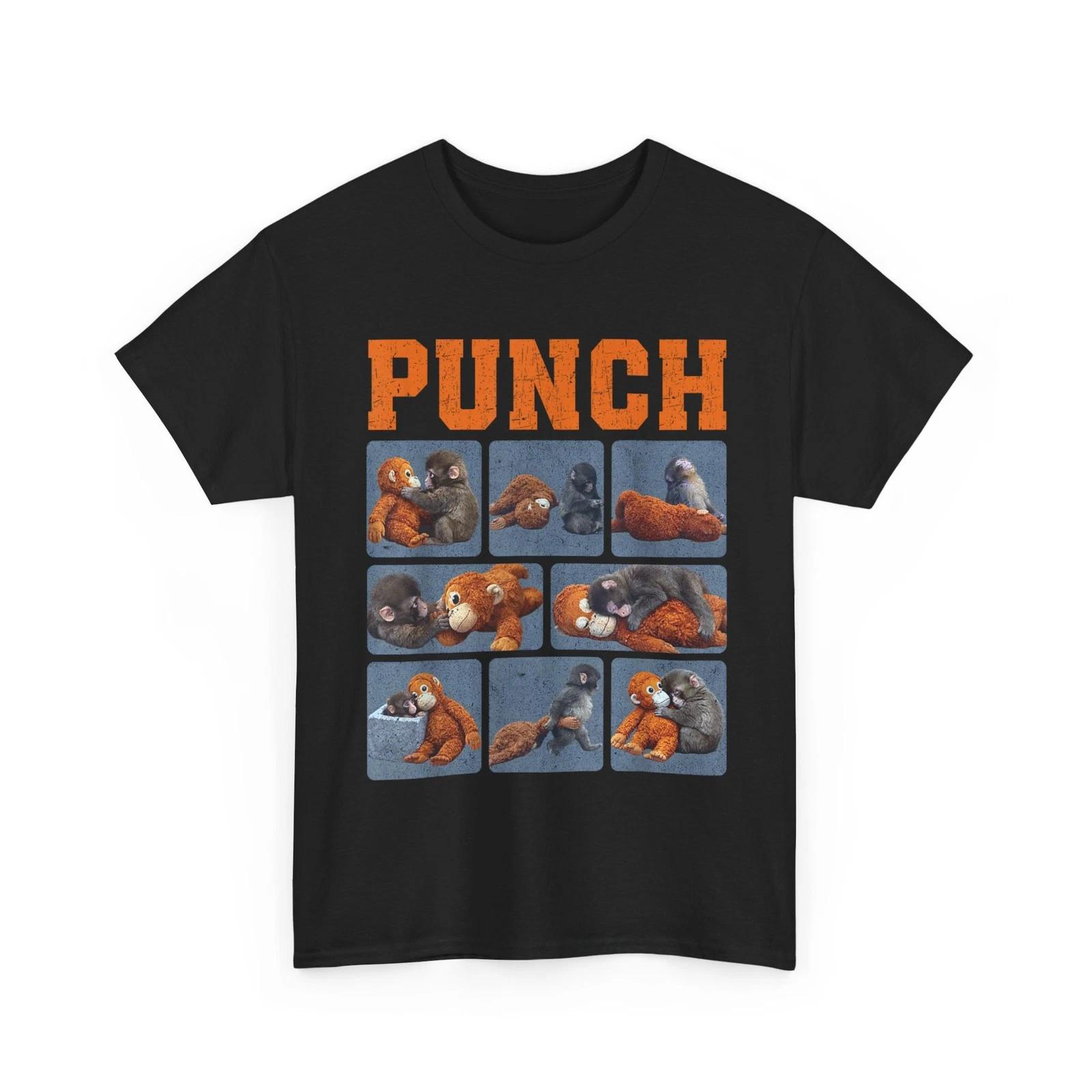 Punch Baby Monkey T shirt, Punch Monkey Shirt S