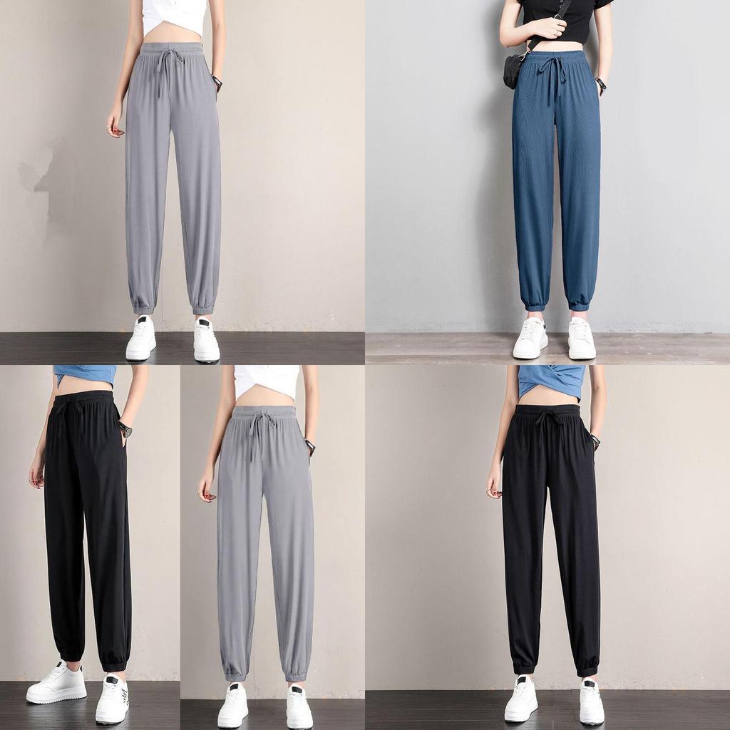 Womens Casual Pants With Pockets For Summer Comfortable Lounge Wear
