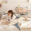 Bohemian Cotton Four-layer Gauze Towel Quilt,100% Washable Summer Cooling Quilt Cold Silk Air Condition Quilt/Blanket/Duve