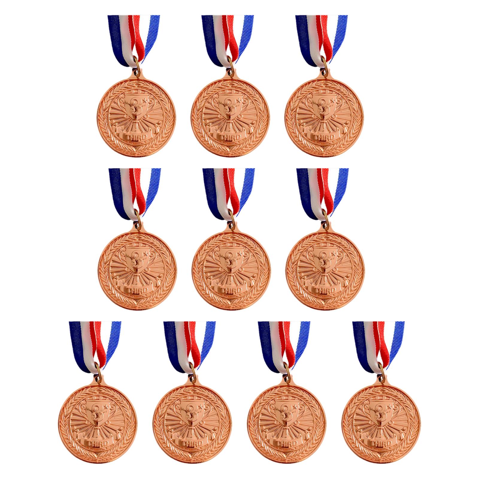 10 шт. Наградной кубок, медаль с рисунком кубка, цинковый сплав, спортивный кубок, медаль для соревнований по марафону, для повседневной жизни, учебных проектов