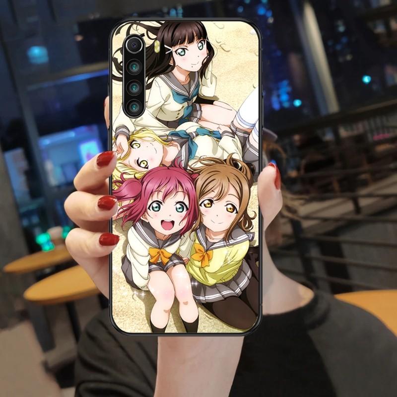 Love Live School Idol Phone Case For Xiaomi Mi 12 11T 10T 9T Lite Pro Ultra Note 10 Poco F3 F4 X4 GT Soft Black Phone Cover