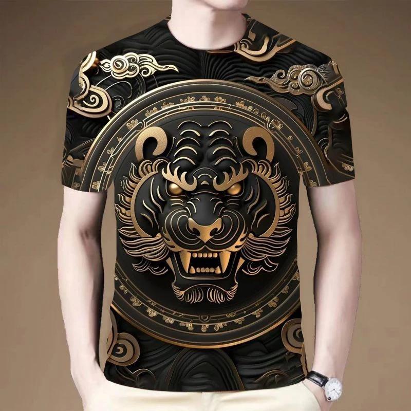 

Футболка Lin Tiger Muay Thai для кикбоксинга с 3D-принтом, винтажная тренировочная, защита от ультрафиолета, быстросохнущая, для мужчин и женщин, унисекс, с коротким рукавом, с круглым вырезом, смешанные боевые искусства MMA 6XL