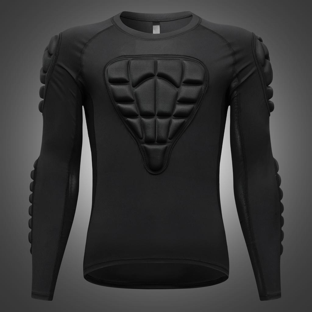 Motorcycle Armor Jacket EVA Foam Protection Chest Breathable Skin friendly for Protection in Riding Rugby Football and