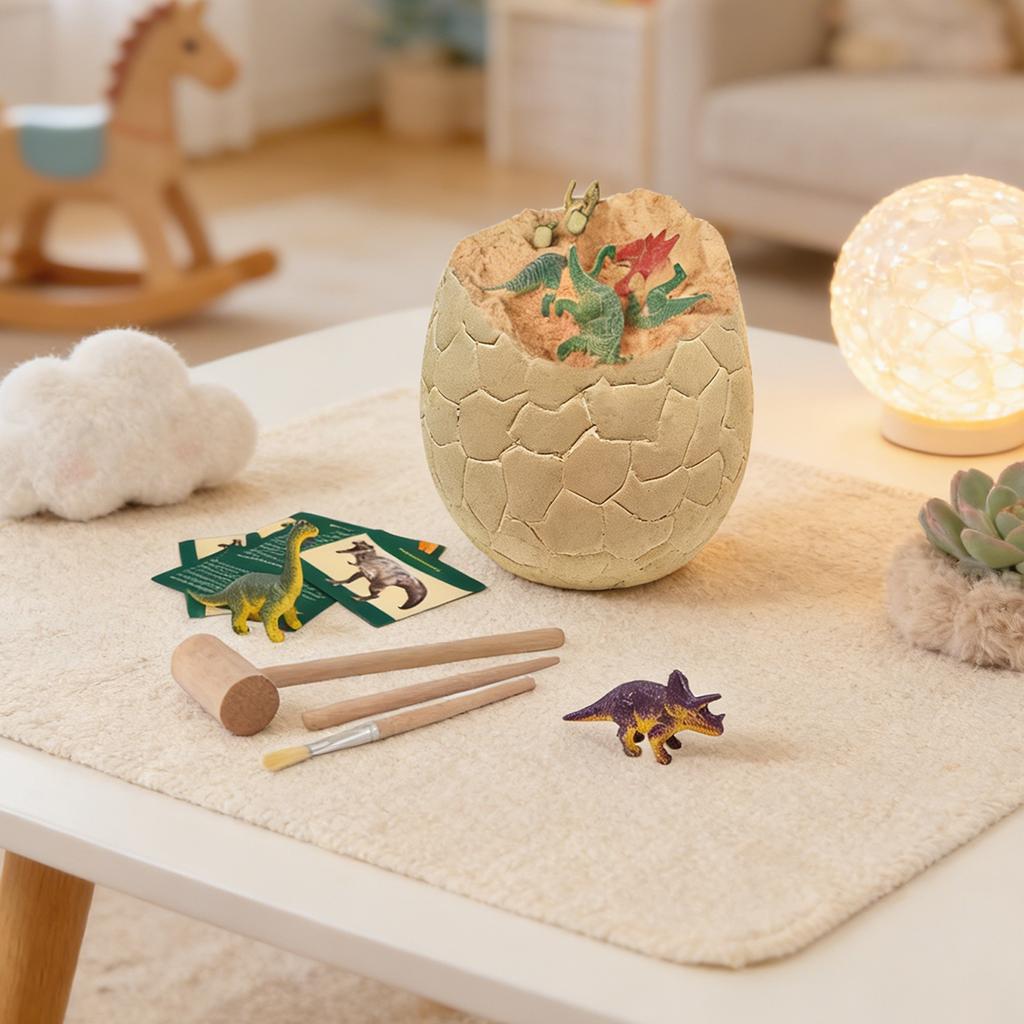 Dinosaur Excavation Archaeological Model Toy Simulation Skeleton Treasure Gift