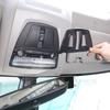 For BMW 5 7 Series F01 F02 F10 2009-2014 ABS Chrome Car Front Sunroof Switch Button Frame Decoration Sticker Car Accessories