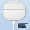 Routine Storage Earbud Case Cover for Charging Case, Flexible Shell for Pocket Carry, Regular Lid Opening, Desk Placement, and Scratch Reduction