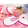 Plush Pillow Cushion Cute Throw Pillow Removable Stuffed Animal Toys Cushion for Decoration Gifting Sakura Rabbits 35‑50