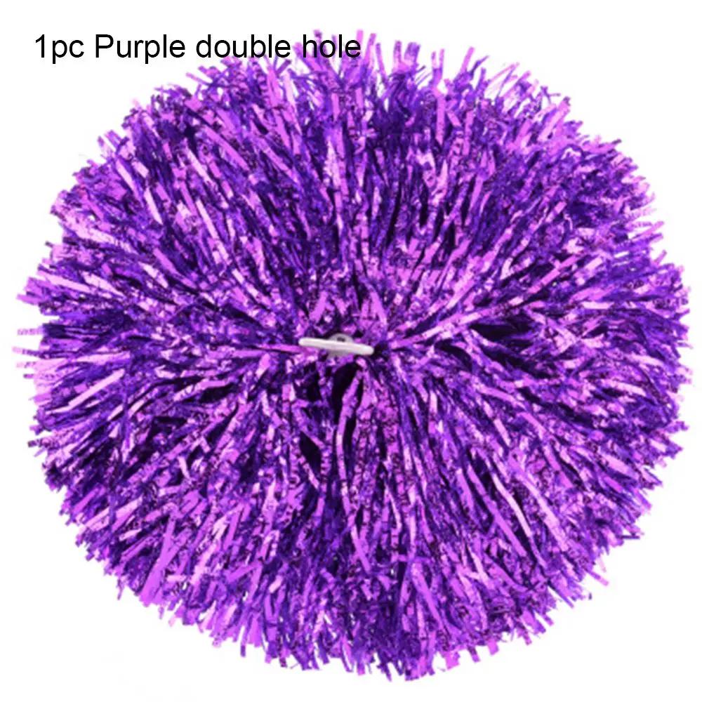 Concert Fancy Double hole handle Dance Party Decorator Club Sport Supplies Cheerleading Cheering Ball Cheerleader pompoms