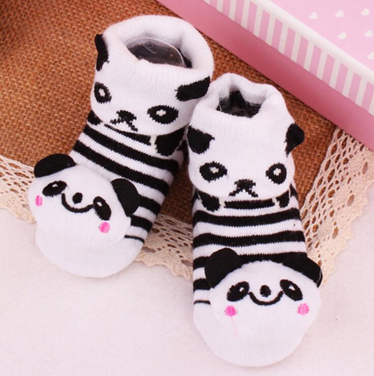 Baby Socks Toy Slipper Girls Boy Newborn Accessories Anti Slip Toddlers Gift Clothes Kids Infant Stuff Children With Bell Animal
