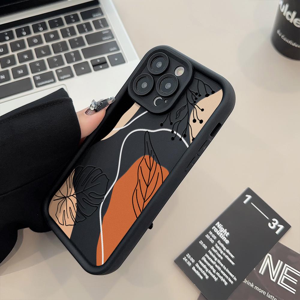 Telefonveske for iPhone 11 13 12 14 15 16 Pro Max 7 8 Plus XR XS Max Samsung A55 S24 S23 A02S Redmi 9 13C 9A 10 A3 OPPO A15S A16 A17 A18 A38 A53 A54 A31