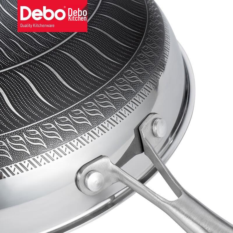 Debo 316 Edelstahl Waben Antihaft-Bratpfanne