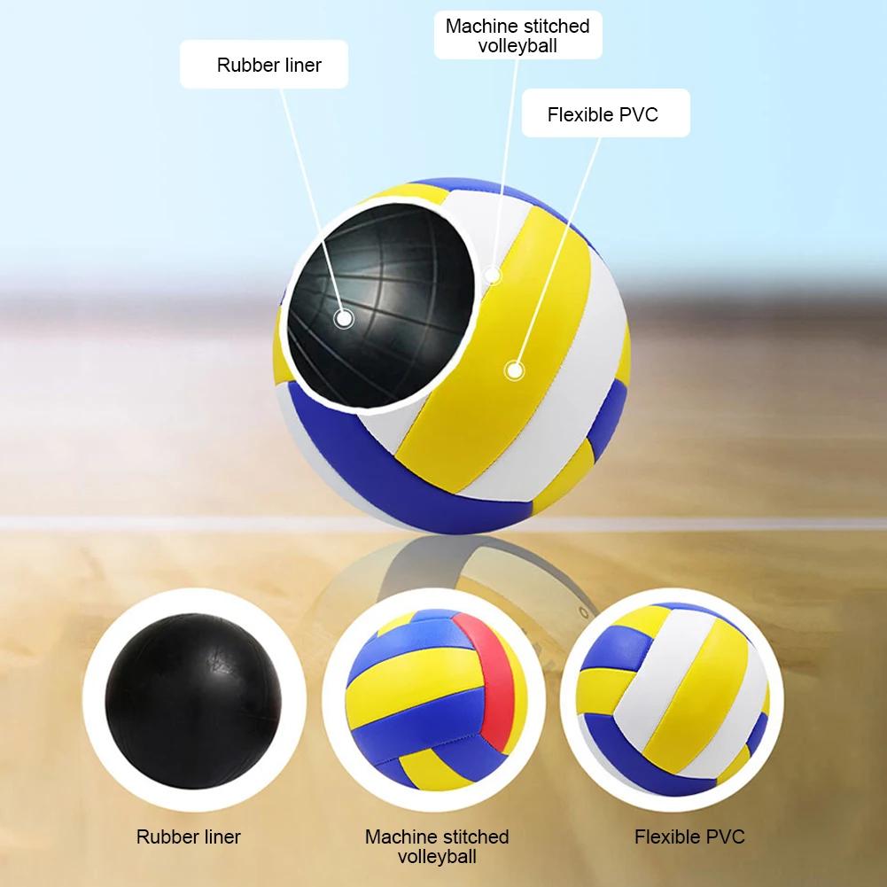 Nein. 5-Ball Volleyball PVC Professioneller Wettkampf-Volleyball Für Strand Outdoor Indoor Sport Trainingsbälle Weich Leicht Luftdicht