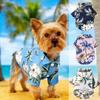 Hawaïaanse Stijl Huisdier Hond Kleding Zomer Zandstrand Hond Shirts voor Kleine Middelgrote Honden Puppy Kat Kleding Ropa Perro Mopshond Franse Bulldog