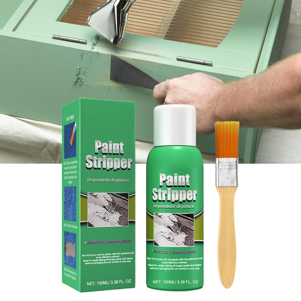 Sverniciatore Efficiente 12x4cm Facile da Applicare per Rimuovere la Maggior Parte dei Tipi di Vernice e Smalto Strumento Sverniciatore per Vernice Automobilistica