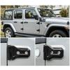 8pcs Car Door Hinge Protect Cover Trim Fit For Jeep Wrangler JL 4 Door & 2 Door