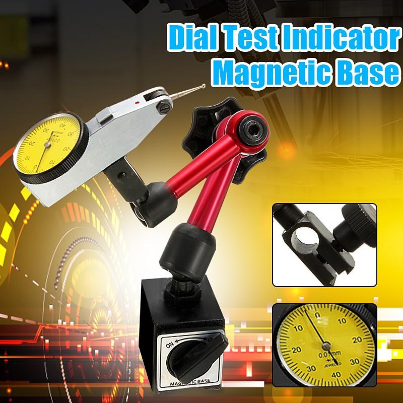 Universal Multi-Position Magnetic Base Magnet Stand for Dial Indicator Magnetic Correction Gauge Holder New 40 x 29 x 35mm