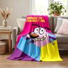 Brave Dog blanket Flannel Blanket Soft Cozy Plush Throw for Sofa Bed Lightweight Home Decoration