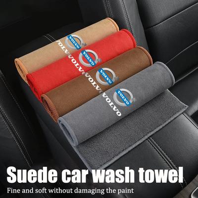 Microfiber Towel Car Cleaning Care Accessories For Polestar AWD V50 S60 XC60 S40 XC40 XC90 V60 S80 S90 V90 V70 T6 V40 S70