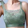 Lace Back Wrapped Chest Vest with Chest Pads To Prevent Shining Bottom and Enlarged Wrapped Chest Women's Bra